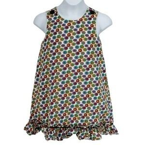 Boutique Beanstalk Originals Girl's Polka Dot Jumper Dress 70/80'S Vibe Size‎ 6